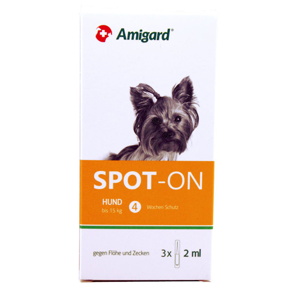 Amigard Spot-on Hund bis 15 Kg